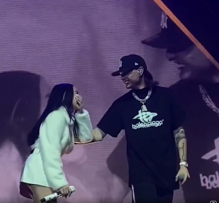 Peso Pluma y Nicki Nicole confirman su noviazgo