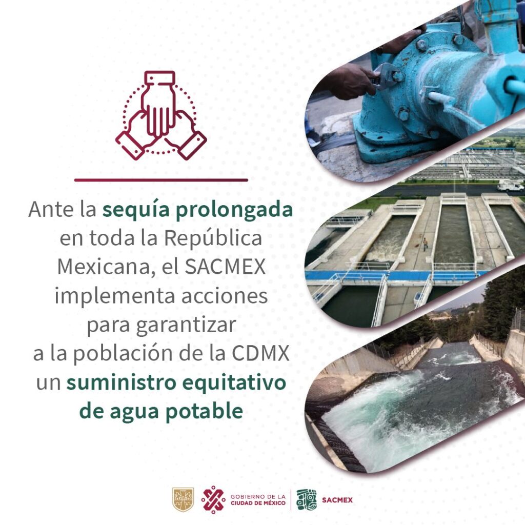 SACMEX realizó inversión histórica en 2023