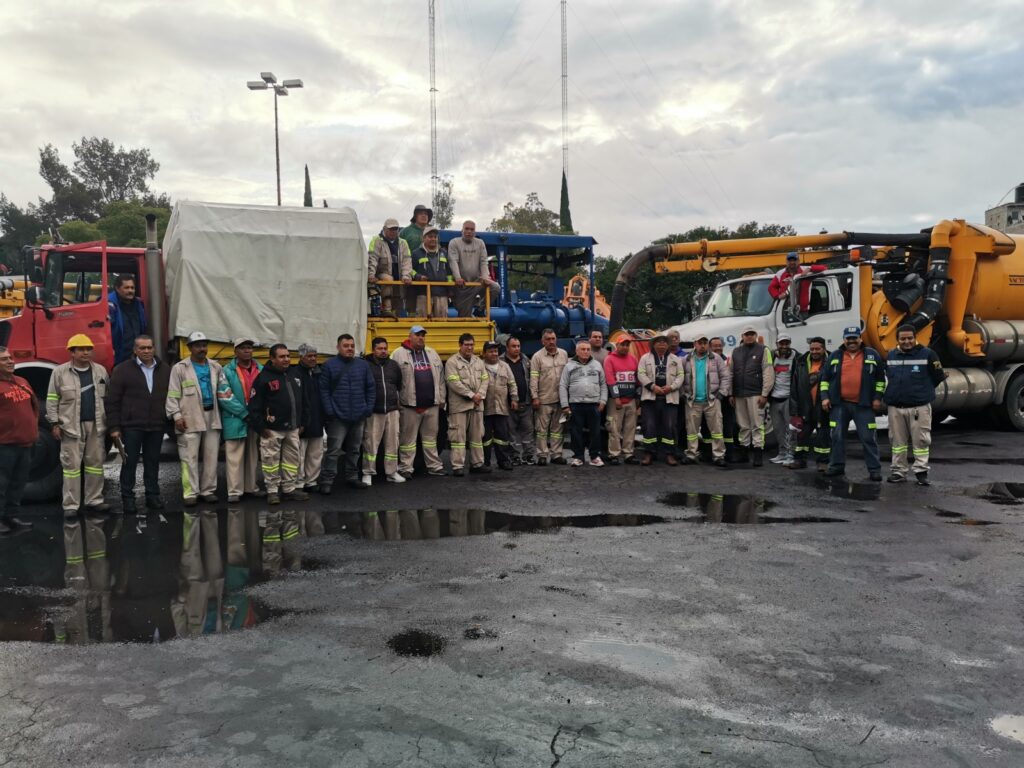 SACMEX hizo frente con el Operativo de Lluvias 2023