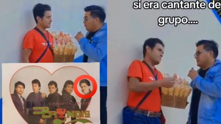 Ex cantante de Bryndis vende papas en la calle y causa polémica