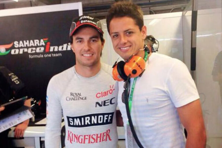 'Gente como tú y yo podemos inspirar a México': Chicharito a Checo Pérez