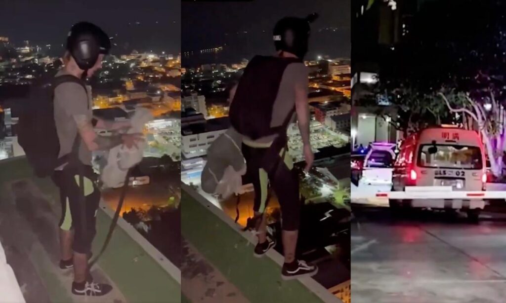 Graban en Tailandia muerte de saltador; su paracaídas no abrió