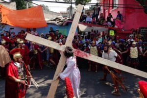 ¿Cómo se prepara el actor que representa al Cristo de Iztapalapa?