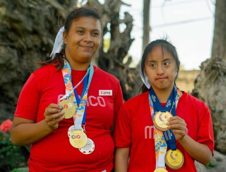 Karla Lima y Eloisa Mosqueda presentes en los Juegos Mundiales de Trisomía 2024