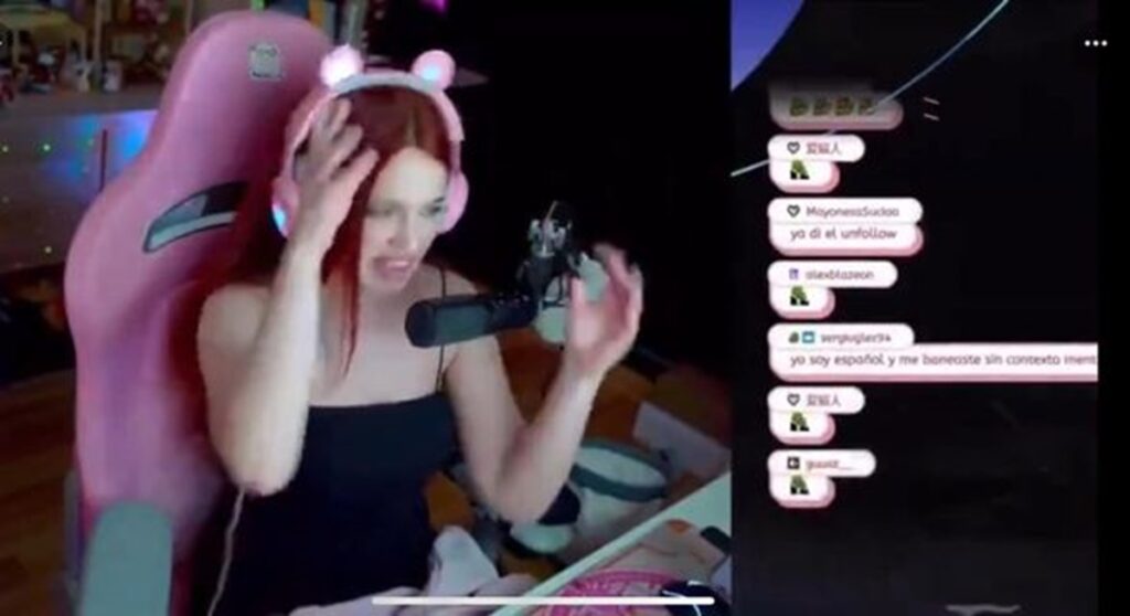 Streamer española Zeling insulta a los mexicanos: "Dan asco"