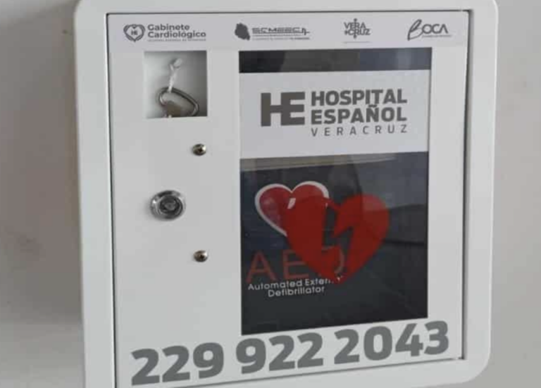 Patricia Lobeira Rodríguez reiteró la puesta en funcionamiento de desfibriladores en el Puerto de Veracruz.