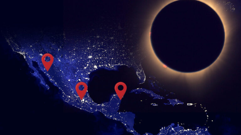 Así se verá el eclipse en cada estado del país