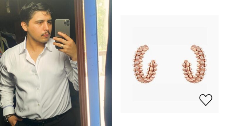 Cartier pone precio equivocado a unos aretes pero cumple y los entrega