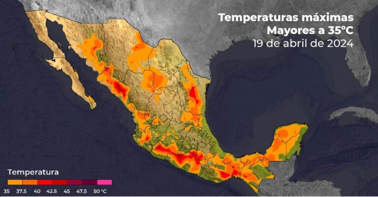 Ola de calor afectará a la Cdmx y el Estado de México