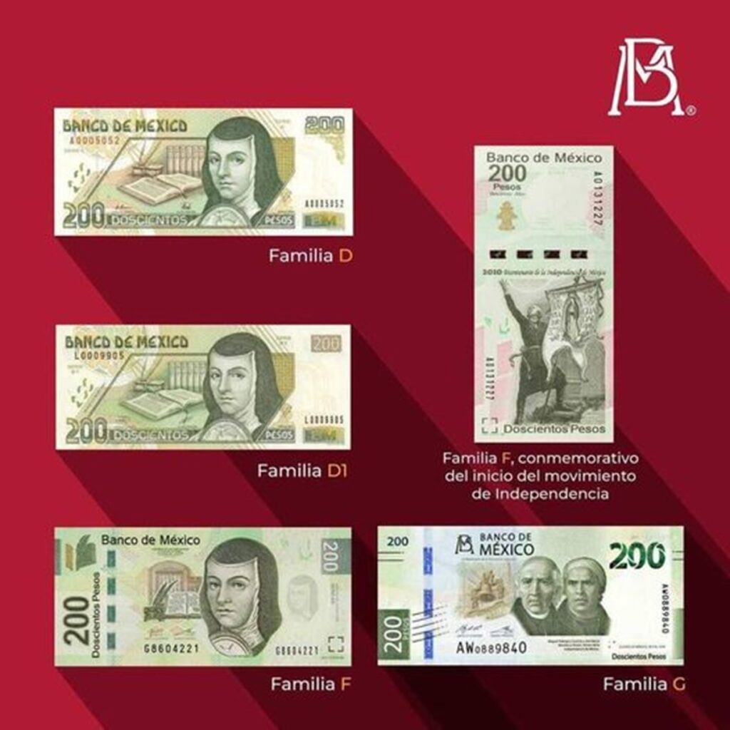 Banco de México pone en circulación billete de 200 pesos