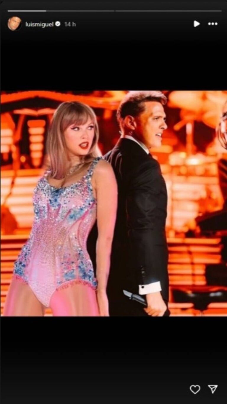 Luis Miguel sube foto con Taylor Swift y enciende las redes