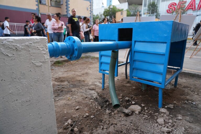 Beneficia a 5,700 habitantes pozo rehabilitado por SACMEX