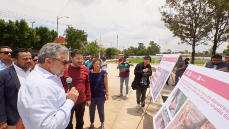 SACMEX entrega obra en GAM tras socavón