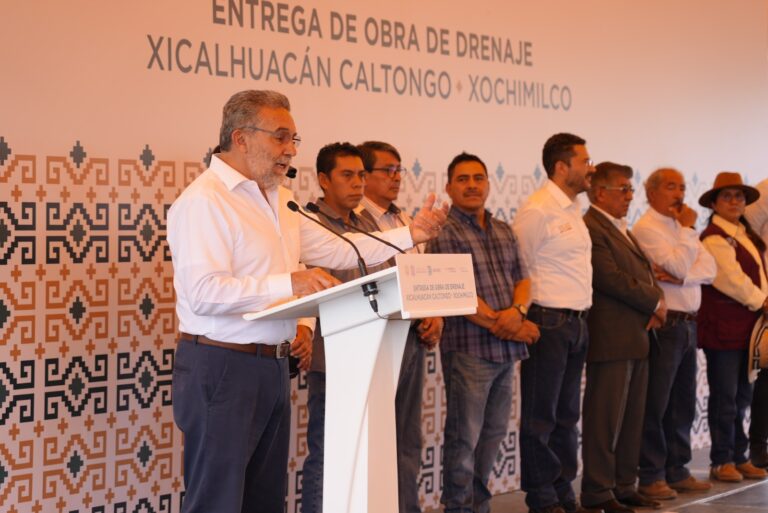 SACMEX entrega obras en Xochimilco por 62 mdp