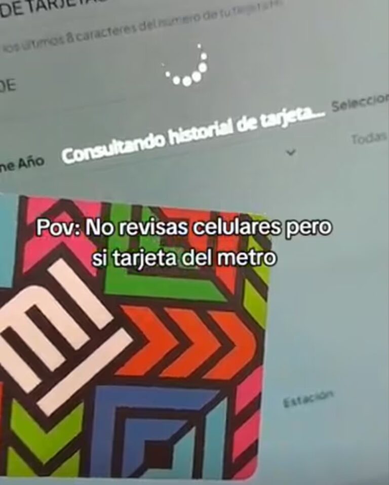 Mujer utiliza tarjeta del Metro para espiar a su pareja