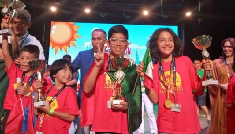 Con tan solo 11 años, Lucas de la Cruz, estudiante de la Escuela Primaria "Lic. Santiago Roel" en Guadalupe, en Nuevo León, es campeón mundial de cálculo mental.
