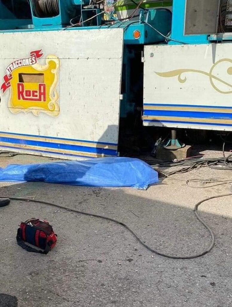 Muere mujer al caer de rueda de la fortuna en San Luis Potosí