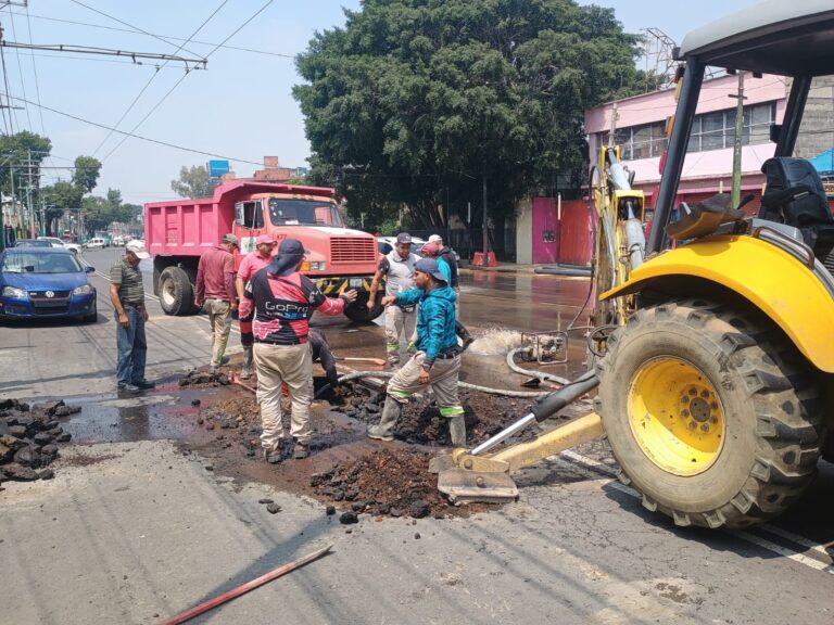 SACMEX trabaja para minimizar fugas y proteger el ambiente