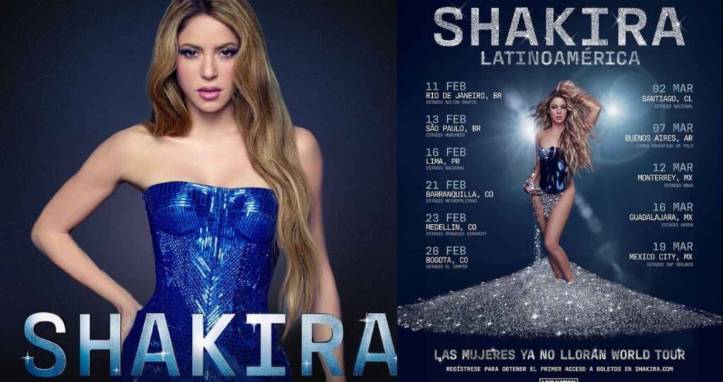 México se prepara para gira "Las mujeres ya no lloran" de Shakira