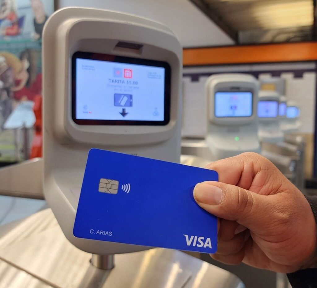 Se utilizarían tarjetas bancarias sin contacto como medio de pago del Metro