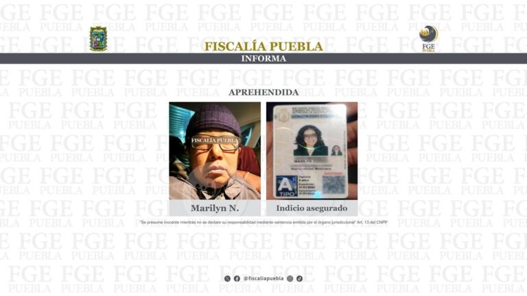 Marilyn Cote, “falsa psiquiatra” fue detenida en Tlaxcala