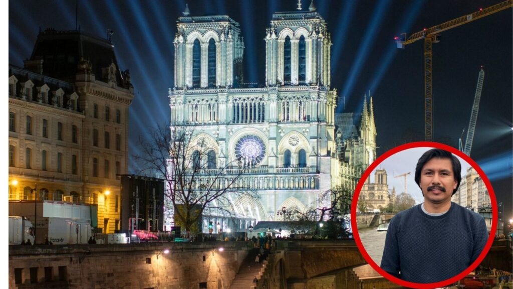 Alejandro Arredondo, el mexicano en la restauración de Notre Dame