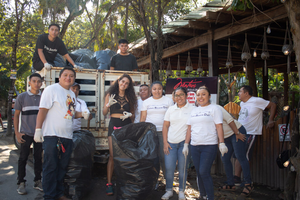 AJEMEX, Tulum Circula y Fundación TUSERES realizan jornada de limpieza masiva en Tulum