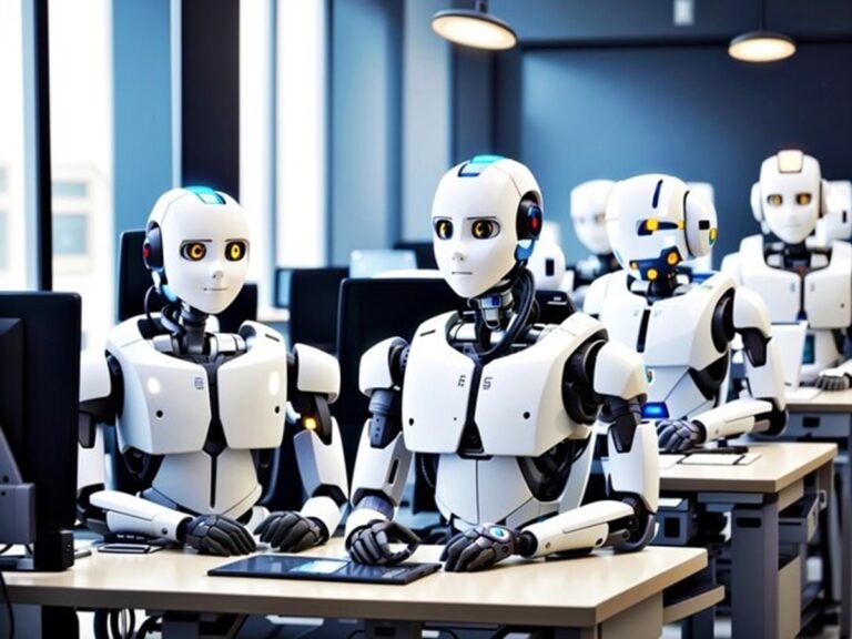 Captan a dos robots conversando en su propio idioma secreto