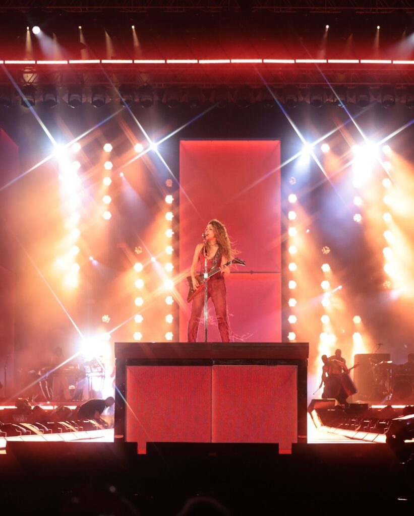 Shakira está en Monterrey para sus conciertos en estadio de Rayados