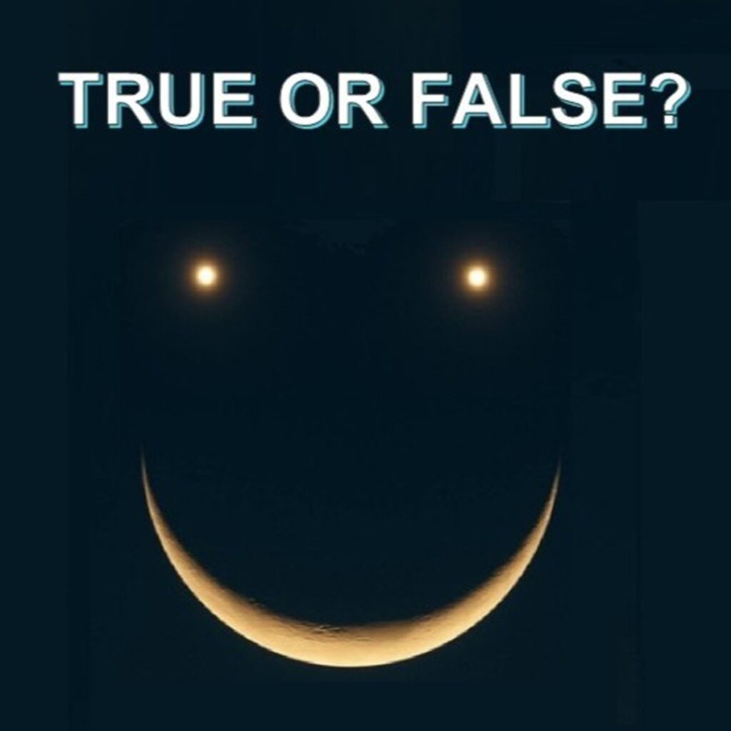 ¿Es cierto que una luna de cara sonriente adornará nuestros cielos?