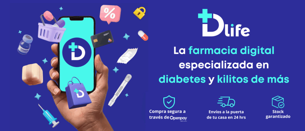 Dlife ha irrumpido con fuerza en el mercado mexicano como la primera farmacia en línea especializada en diabetes.