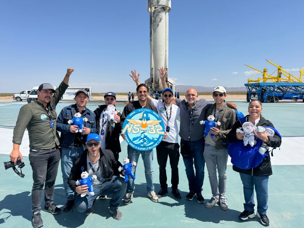 Dr. Simi vuela al espacio en misión NS-32 de Blue Origin