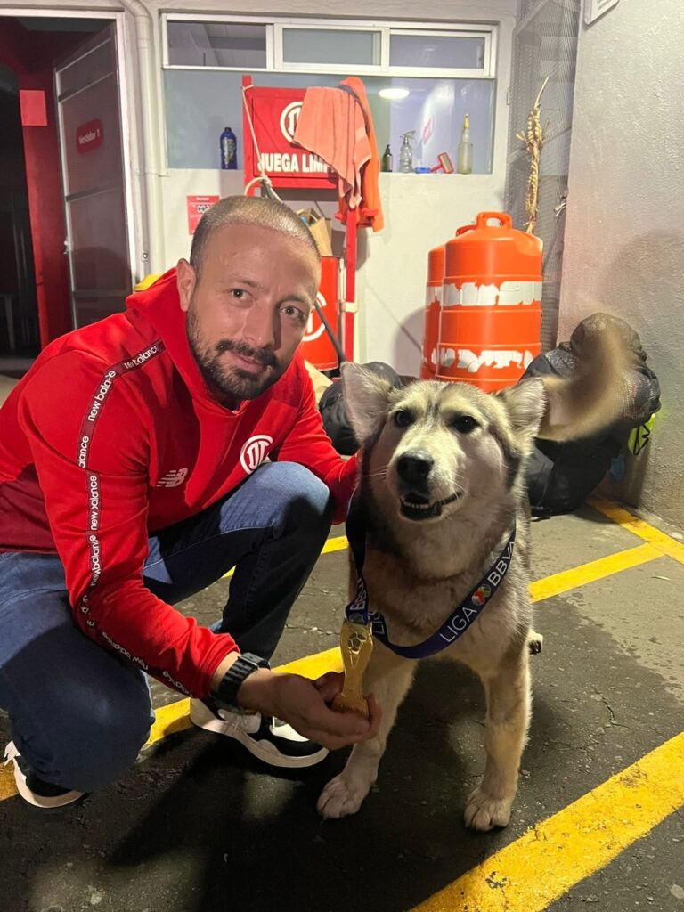 Once, la perrita que se volvió el talismán del Toluca