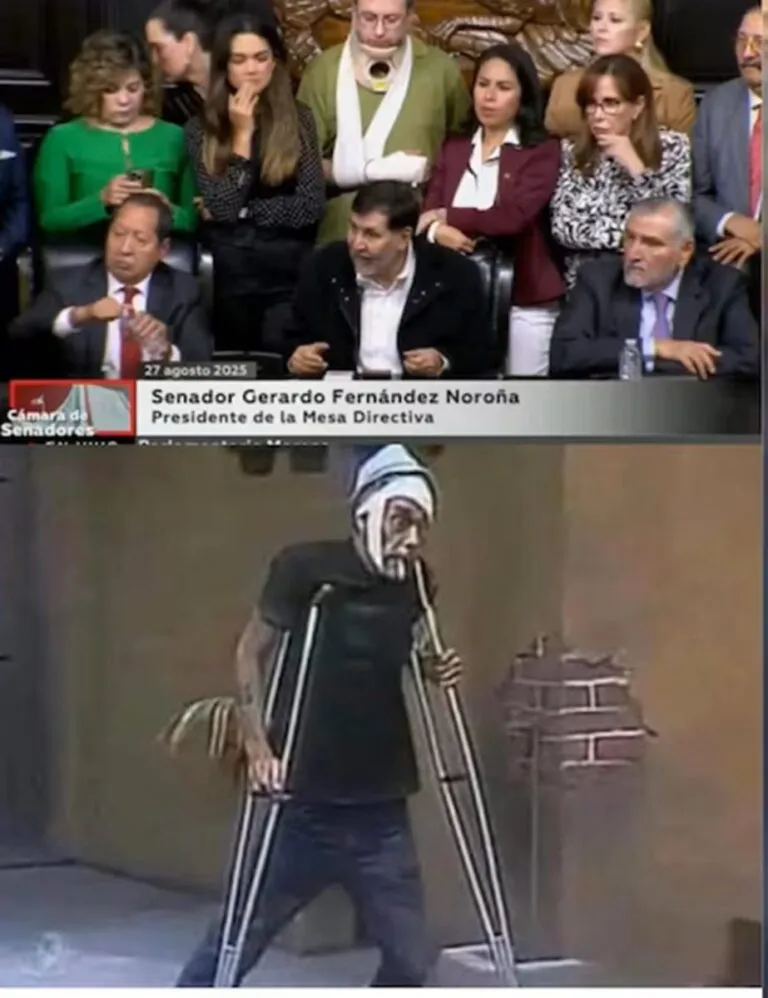 Los mejores memes que dejó la pelea entre Alito y Noroña