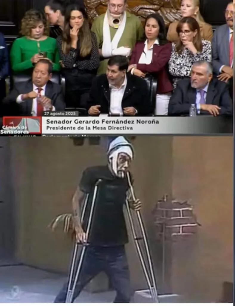 Los mejores memes que dejó la pelea entre Alito y Noroña