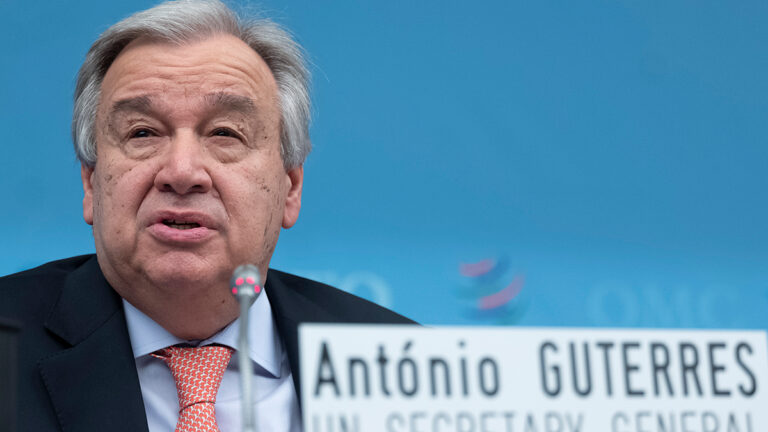 Guterres: Principios de la ONU están bajo asalto