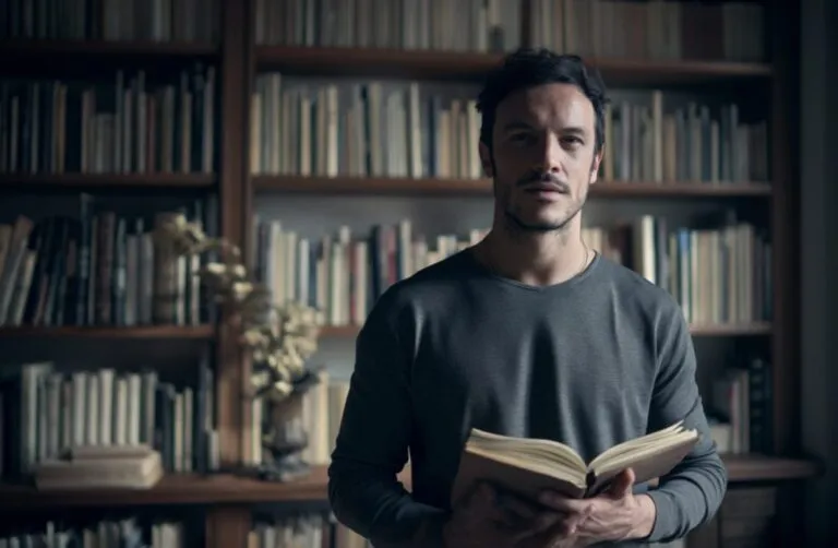 Carlos Raphael de la Madrid apasionado por la literatura.