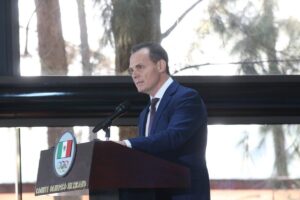 El presidente de Grupo Vazol, Olegario Vázquez Aldir, anunció una renovación en la Academia Olímpica Mexicana (AOM).