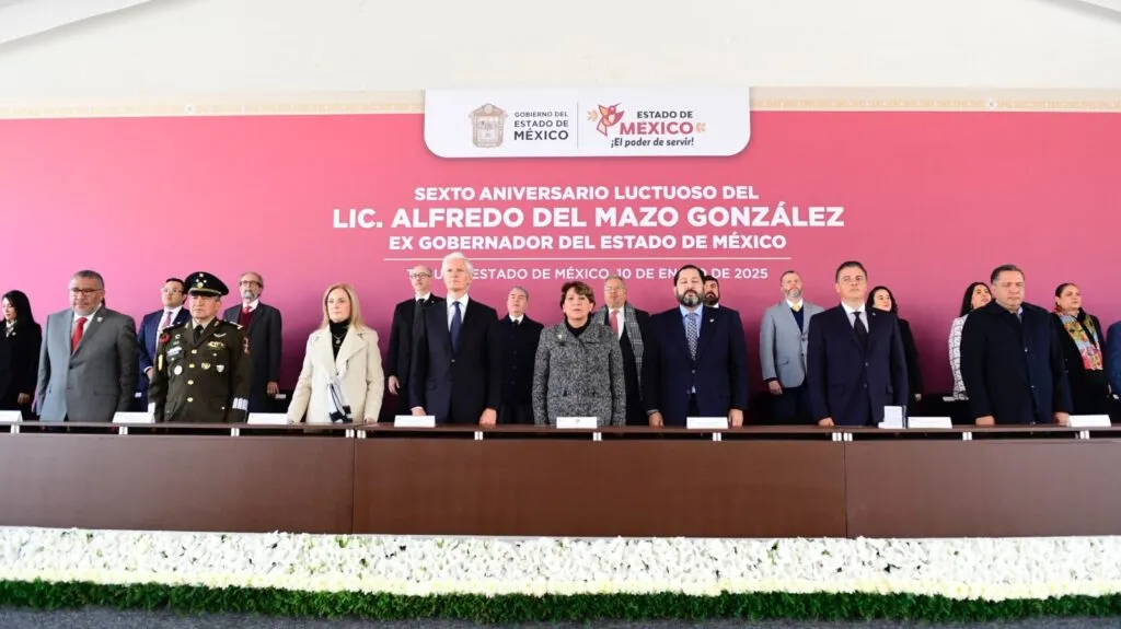 Alfredo Del Mazo Maza honra legado de su padre en séptimo aniversario