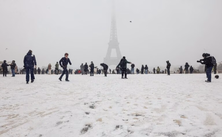 Ola de frío en Europa