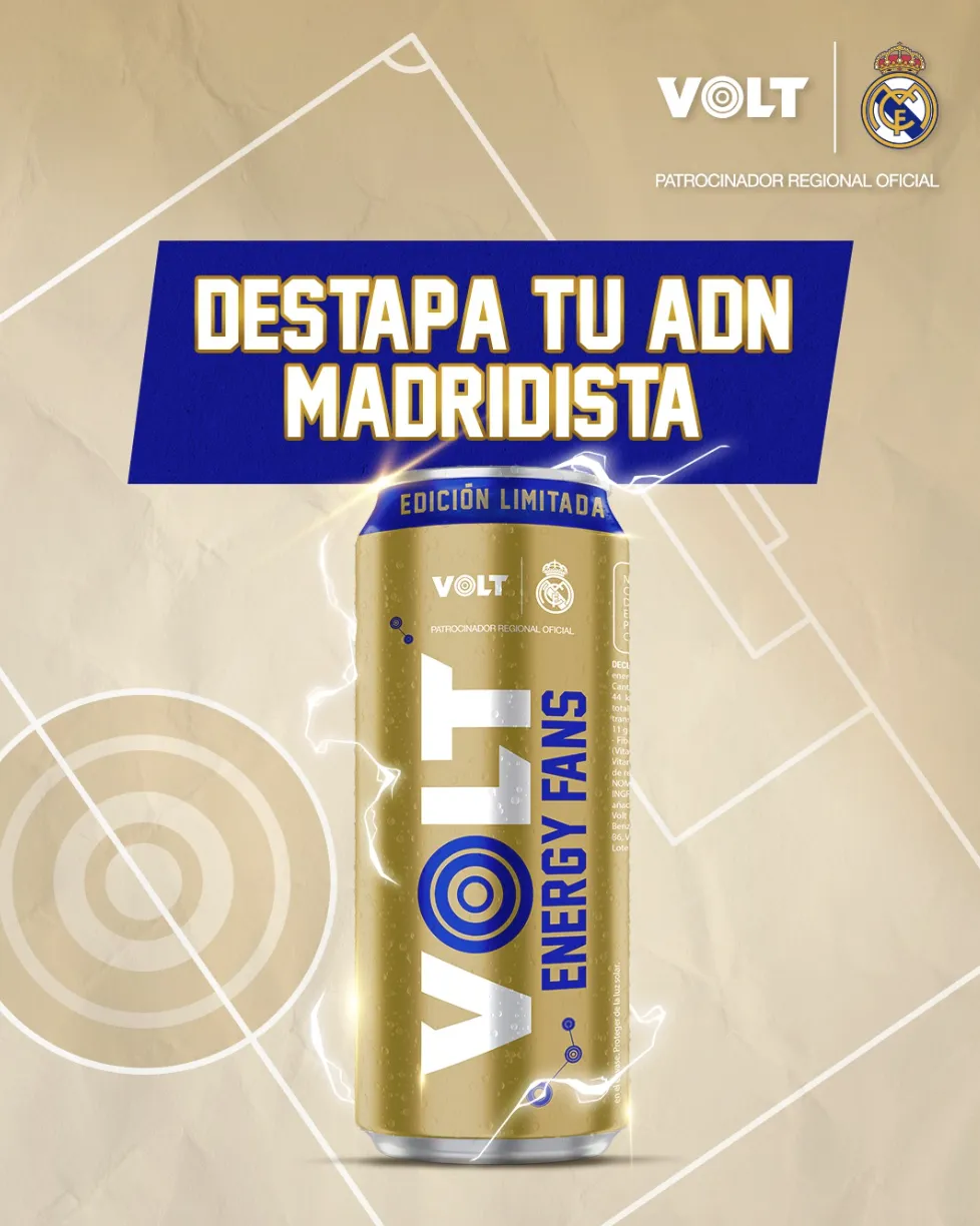 Lata de VOLT Energy Fans 