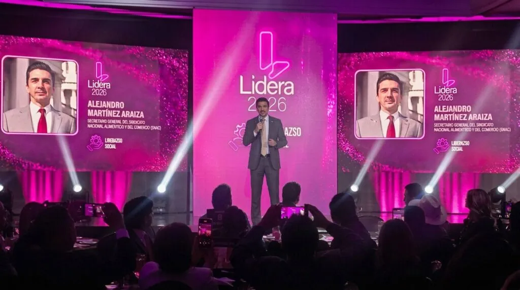 Alejandro Martínez Araiza proyecta liderazgo, tecnología y transformación en los Premios Lidera 2026.
