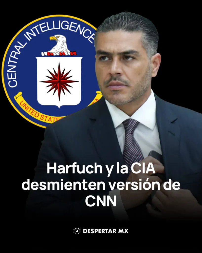 Omar García Harfuch rechazó lo publicado por la cadena estadounidense y coincidió con la postura de la CIA.