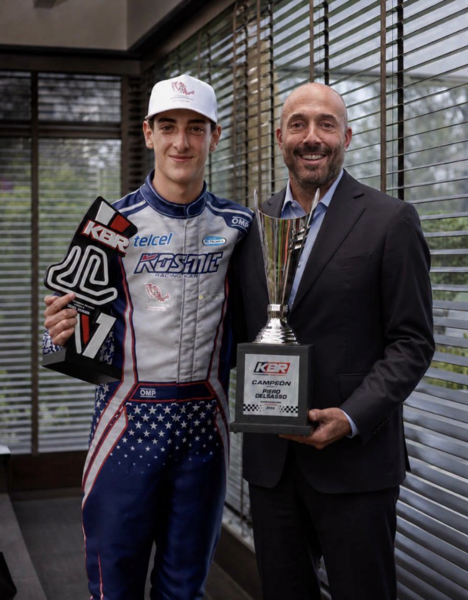 Piero Belsasso junto a Jack Landsmanas.