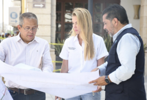 Patricia Lobeira Rodríguez durante su administración al frente del Ayuntamiento de Veracruz.
