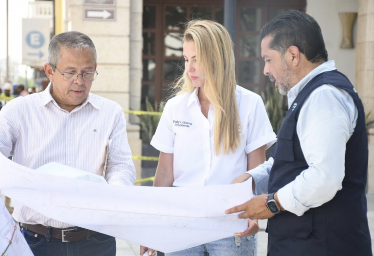 Patricia Lobeira Rodríguez durante su administración al frente del Ayuntamiento de Veracruz.